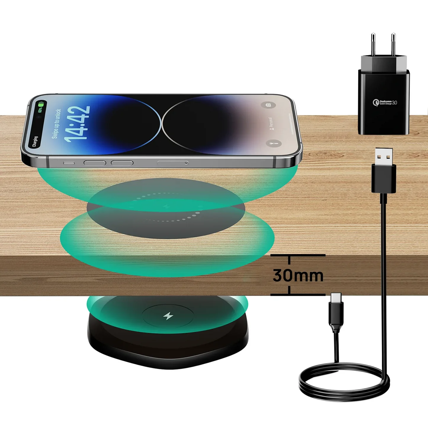 wireless charging furniture