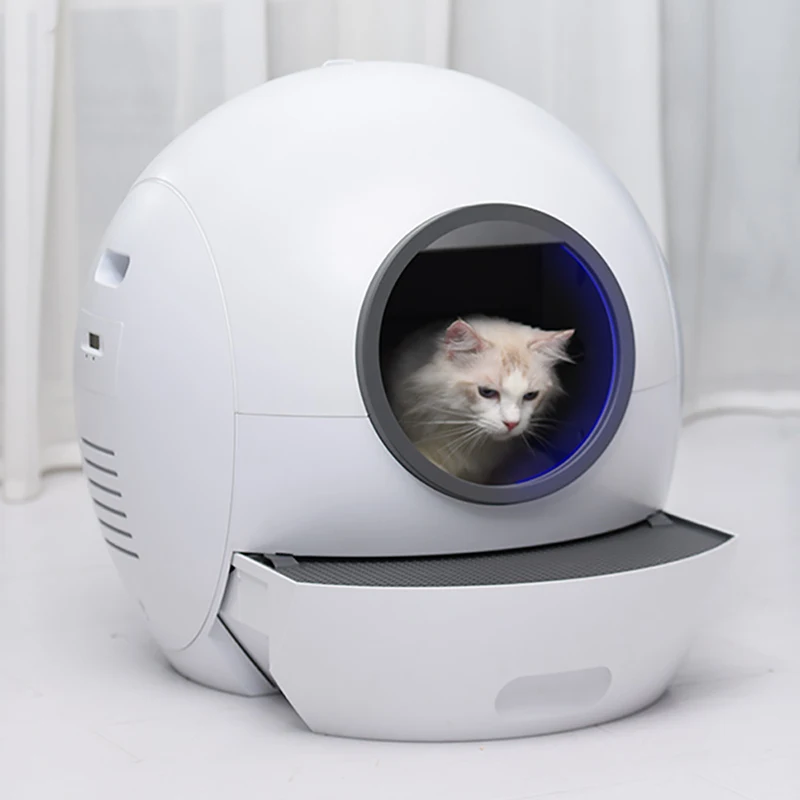 Tempat Pasir Kucing Otomatis