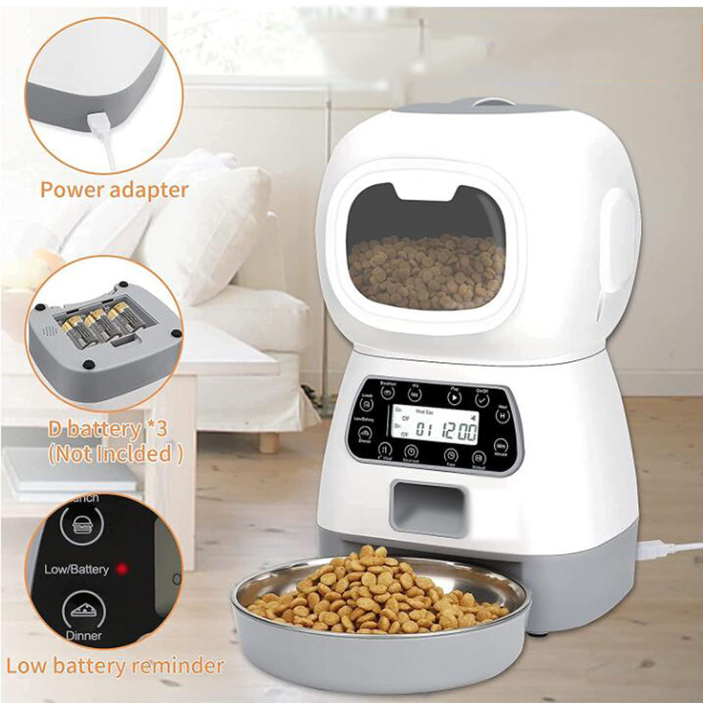 Dispenser Makanan Hewan Otomatis