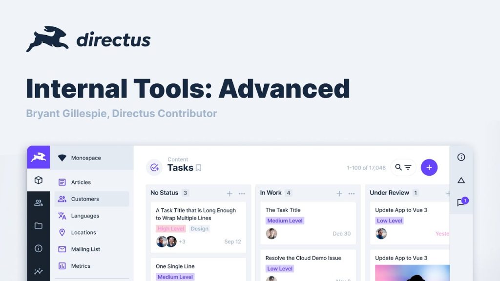 Directus Headless CMS Terbaik untuk Kelola Data Web : INCA Broadbrand